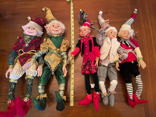 Lot poseable christmas - of,