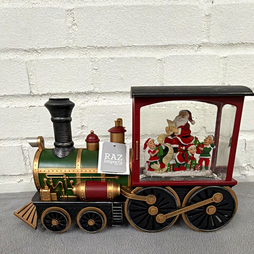 Raz imports christmas train - raz,