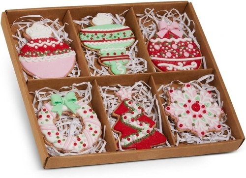 Raz imports box faux cookie - of,